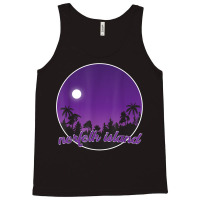 Norfolk Island By Night With Palms T Shirt Tank Top | Artistshot