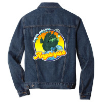 Anglerfish Ugly Anger Men Denim Jacket | Artistshot