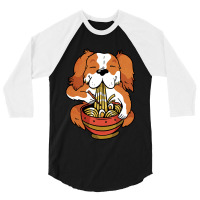 Egg Spaghetti Noodle 3/4 Sleeve Shirt | Artistshot