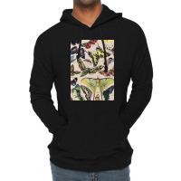 Adolphe Millot - Classic Vintage Butterfly Lightweight Hoodie | Artistshot