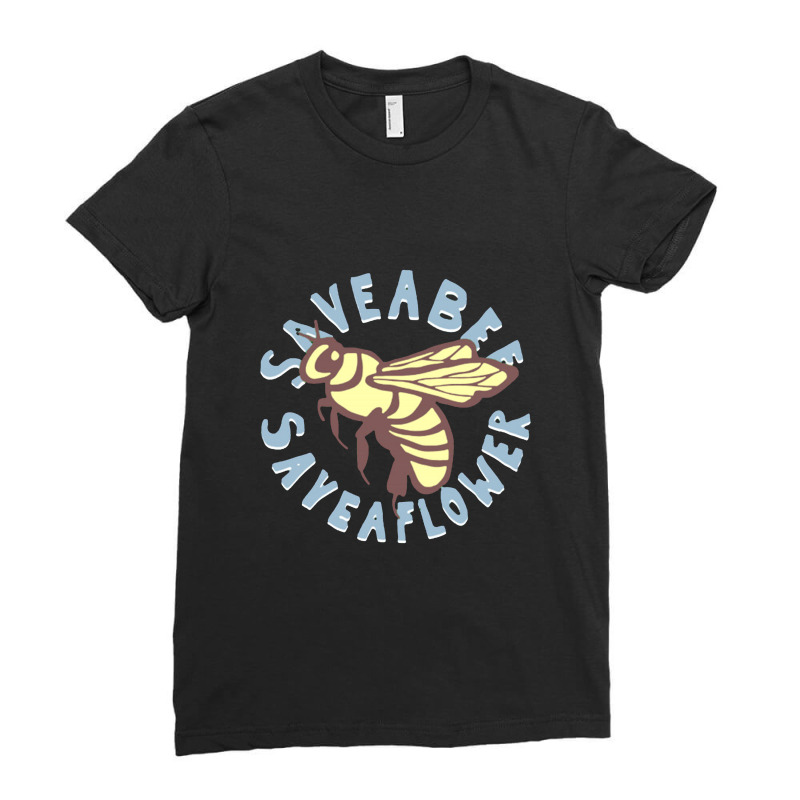 Save The Bees Ladies Fitted T-shirt | Artistshot