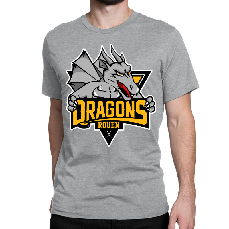 Dragons Rouen Classic T-shirt by siyfaDhea | Artistshot