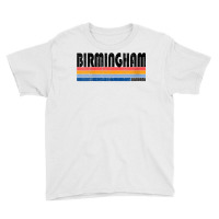 Womens Vintage 70s 80s Style Birmingham, Alabama V Neck T Shirt Youth Tee | Artistshot