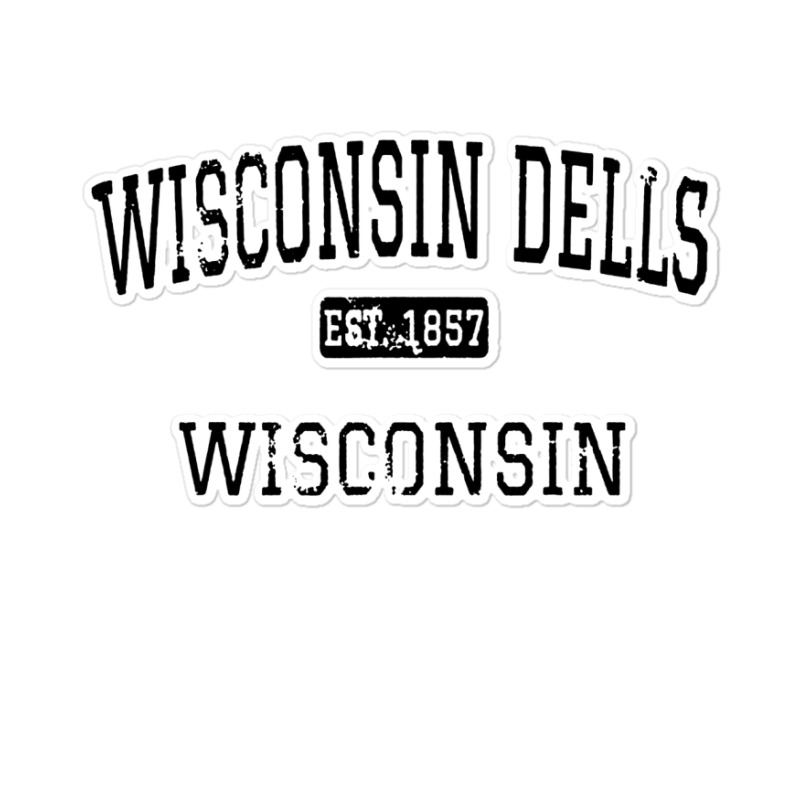 Wisconsin Dells Wisconsin Wi Vintage Sticker | Artistshot