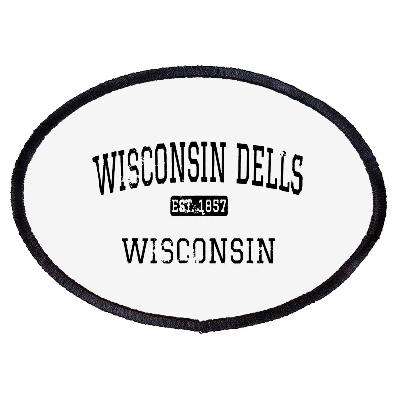 Wisconsin Dells Wisconsin Wi Vintage Oval Patch | Artistshot