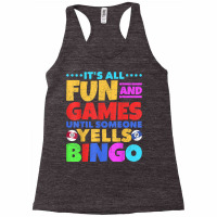 Bingo Caller Gambling Lottery Bingo Player Funny Bingo T Shirt Racerback Tank | Artistshot