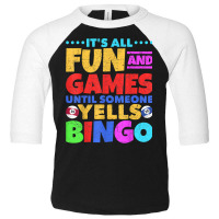 Bingo Caller Gambling Lottery Bingo Player Funny Bingo T Shirt Toddler 3/4 Sleeve Tee | Artistshot