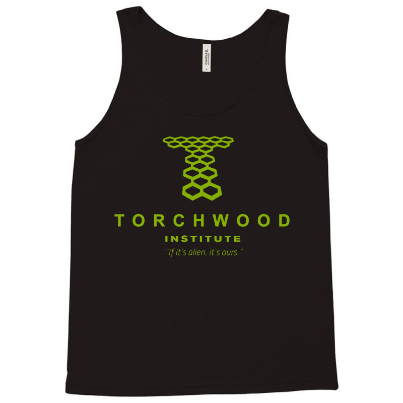 Torchwood Institute Tank Top by Kencot | Artistshot