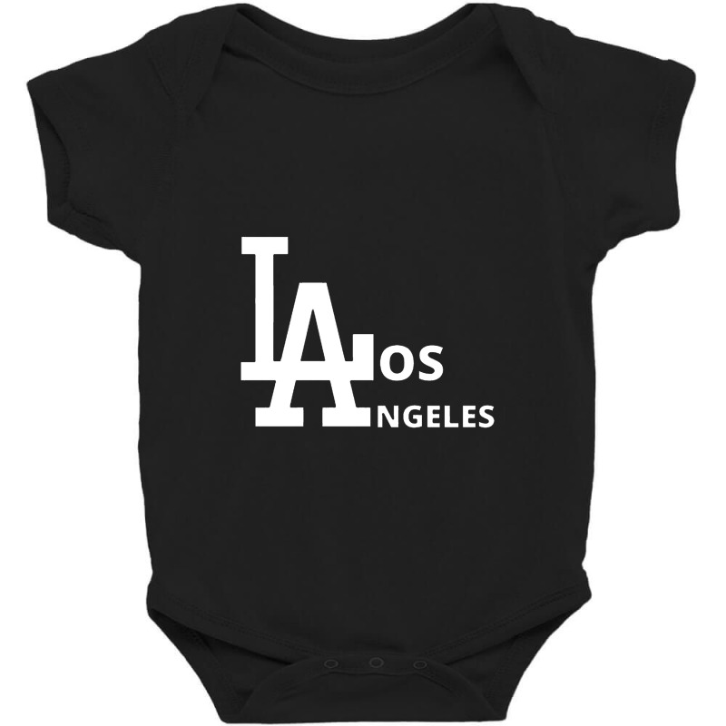 Los Angeles City Baby Bodysuit by creativelylily | Artistshot