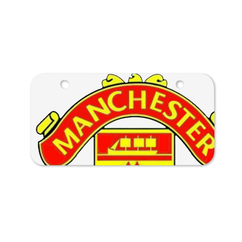 Manchester Cr7 Bicycle License Plate | Artistshot