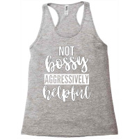 Not Bossy Aggressively Helpful Funny Sarcastic Women's Pullover Hoodie Racerback Tank | Artistshot