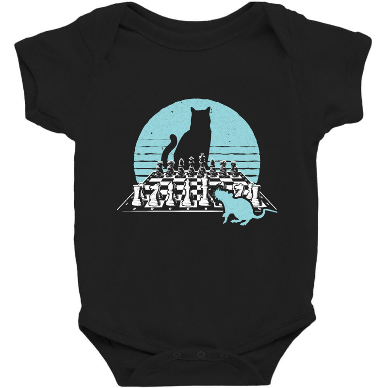 Cat Owner Chess Board Grandmaster Chess Player Baby Bodysuit | Artistshot