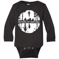 Running Up That Hill Scene Long Sleeve Baby Bodysuit | Artistshot