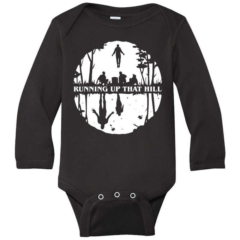 Running Up That Hill Scene Long Sleeve Baby Bodysuit by Syeikh | Artistshot