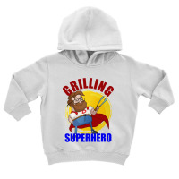 Grilling Superhero Toddler Hoodie | Artistshot