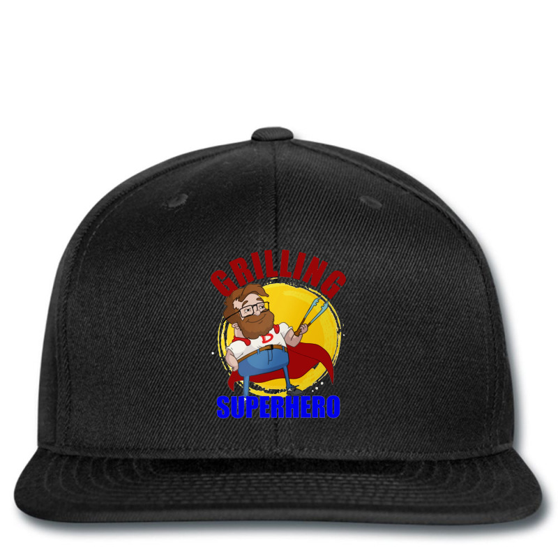 Grilling Superhero Printed Hat | Artistshot