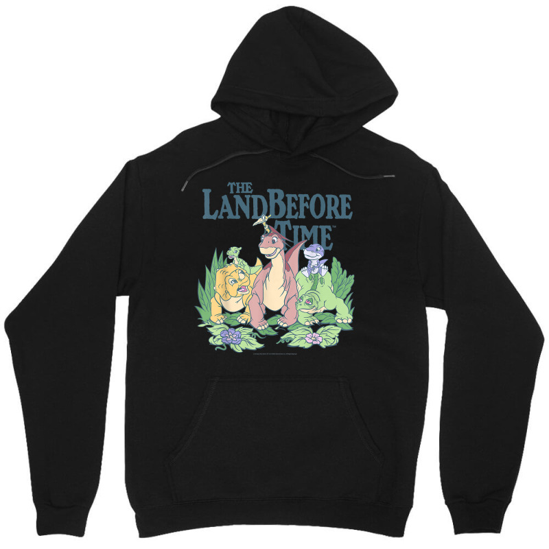 Land Before Time Pastel Dinosaur Friends T Shirt Unisex Hoodie | Artistshot