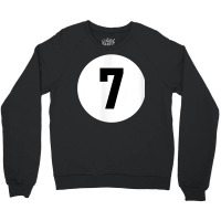 Pool Ball 7 Matching Billiards Gift Easy Halloween Costume T Shirt Crewneck Sweatshirt | Artistshot