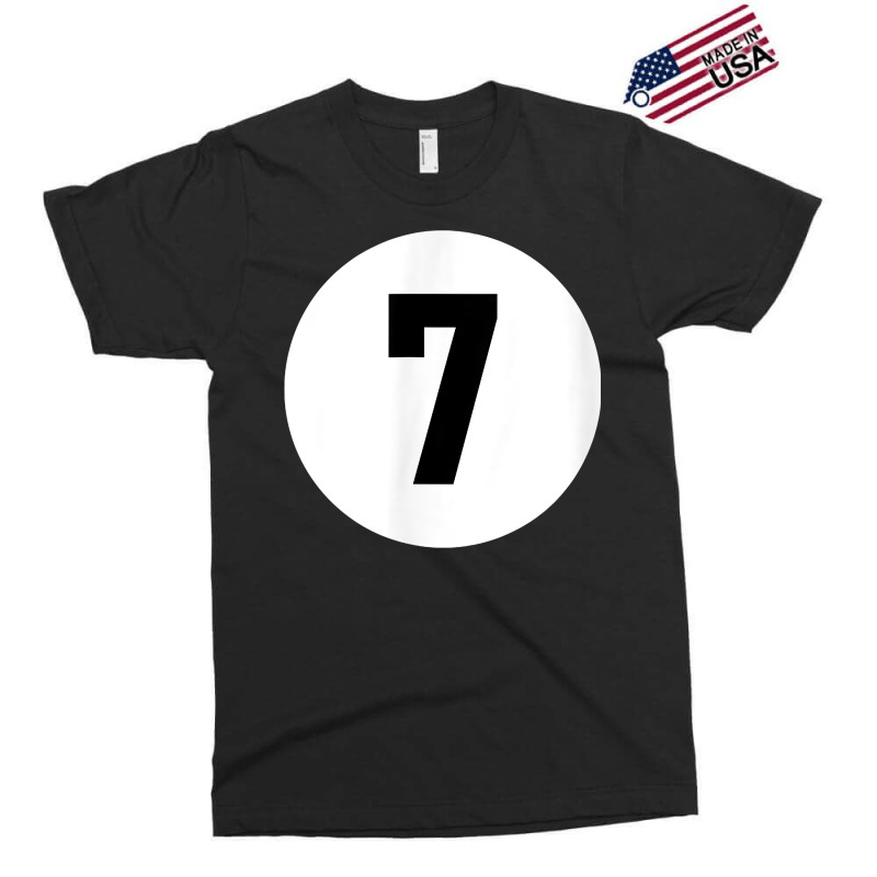 Pool Ball 7 Matching Billiards Gift Easy Halloween Costume T Shirt Exclusive T-shirt | Artistshot