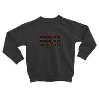 Back To The Future Time Circuits Toddler Sweatshirt | Artistshot