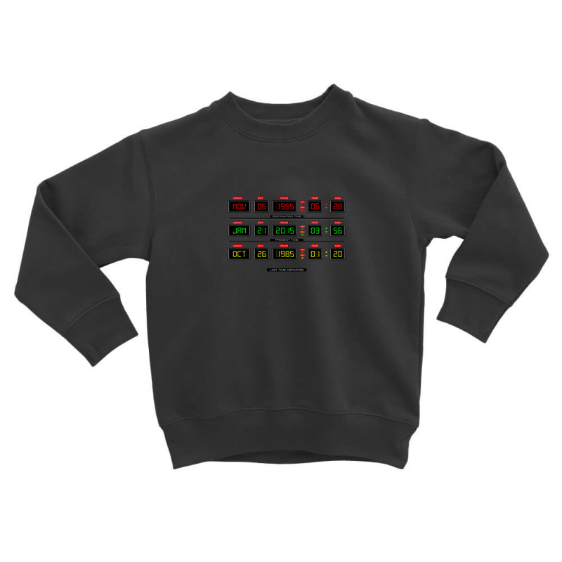 Back To The Future Time Circuits Toddler Sweatshirt by BeautyShop | Artistshot