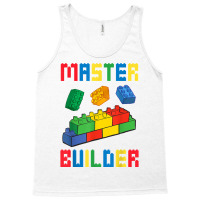 Brick Builder Funny Blocks Building Master Builder Toys Kids T Shirt Tank Top | Artistshot