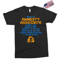 Amnesty Associate Like Riding A Bike On Fire T Shirt Exclusive T-shirt | Artistshot