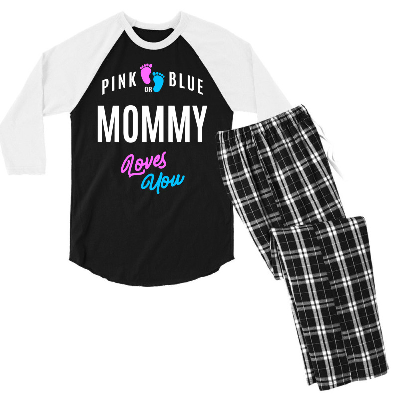 Pink or Blue Mommy Loves you Shirt, Cute Pregnancy Announcement