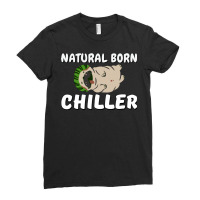 Natural Born Chiller T  Shirt Natural Born Killer... With A Watermelon Ladies Fitted T-shirt | Artistshot