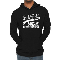 Track And Field Mom Tee Loud Cheer Mom Runner Running Lightweight Hoodie | Artistshot