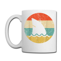 Shark Fin Retro Style Shark T Shirt Coffee Mug | Artistshot