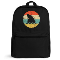 Shark Fin Retro Style Shark T Shirt Backpack | Artistshot