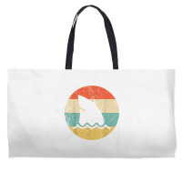 Shark Fin Retro Style Shark T Shirt Weekender Totes | Artistshot