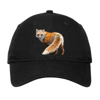 Red Fox Adjustable Cap | Artistshot