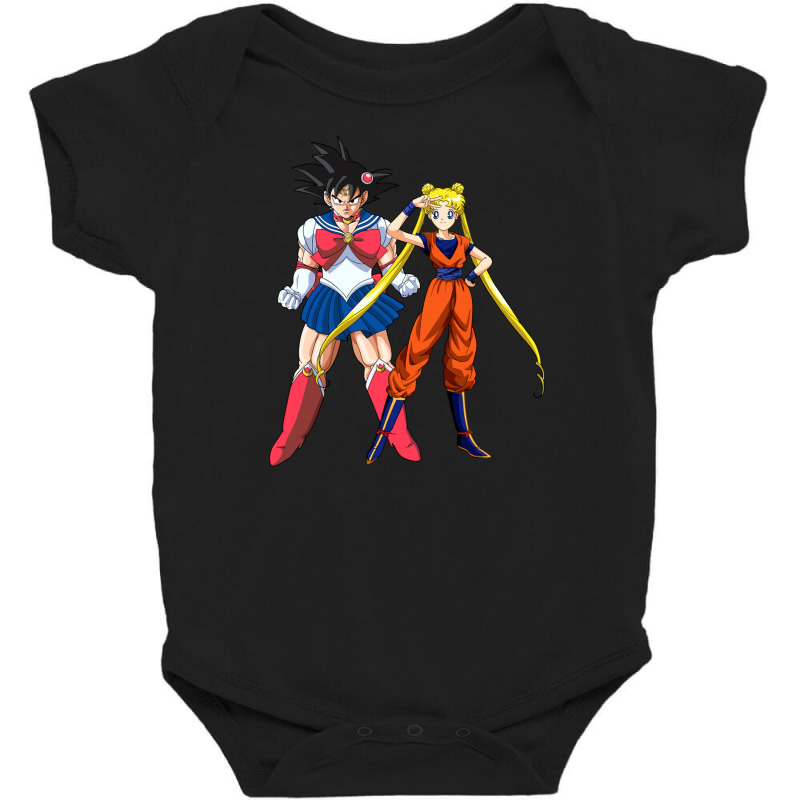 Goku X Serena Baby Bodysuit by qimanariski | Artistshot