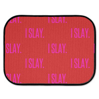 I Slay Rear Car Mat | Artistshot