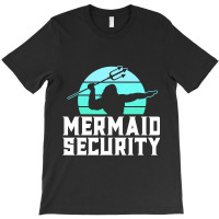 Mermaid Security Shirt Mens Boys Swimmer Dad Merdad Trident T Shirt T-shirt | Artistshot