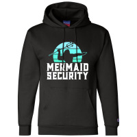 Mermaid Security Shirt Mens Boys Swimmer Dad Merdad Trident T Shirt Champion Hoodie | Artistshot