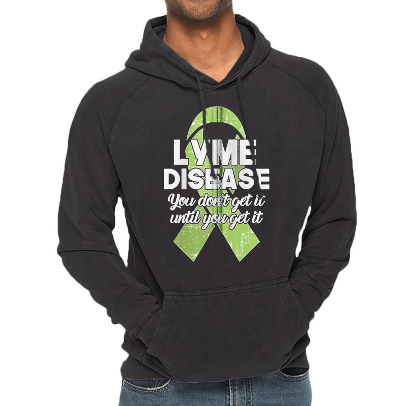 Lyme Disease Survivor Infect For A Lyme Disease Warrior Zip Hoodie Vintage Hoodie | Artistshot