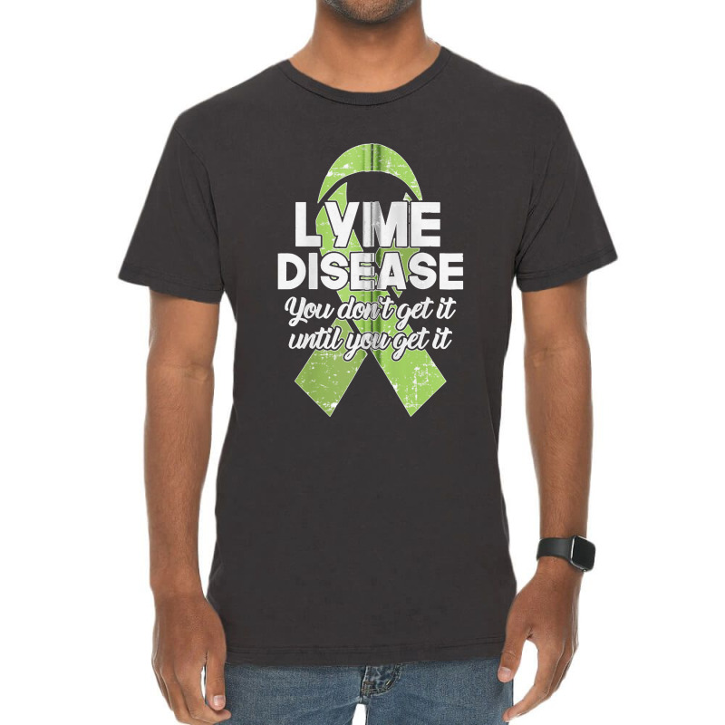 Lyme Disease Survivor Infect For A Lyme Disease Warrior Zip Hoodie Vintage T-shirt | Artistshot