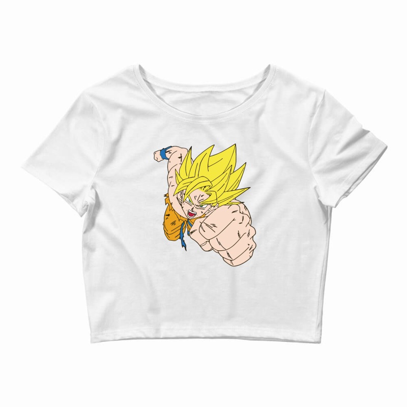 Son Goku Crop Top by qimanariski | Artistshot