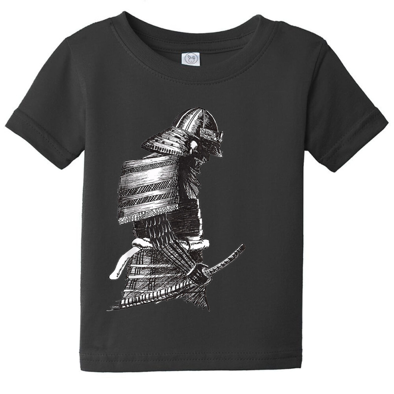 Inked Anime Japanese Samurai Warrior T Shirt Baby Tee by rainandehay | Artistshot