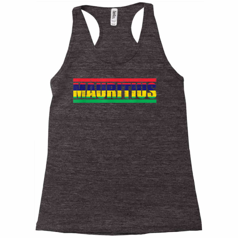 Mauritius T Shirt Racerback Tank by nayarilorenzi | Artistshot