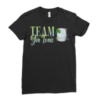 Hen Party Team Gin Tonic Cocktail For Bartender T Shirt Ladies Fitted T-shirt | Artistshot