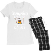 Camping Calories Don’t Count Funny Campfire Food Nature Cook Tank To Women's Pajamas Set | Artistshot