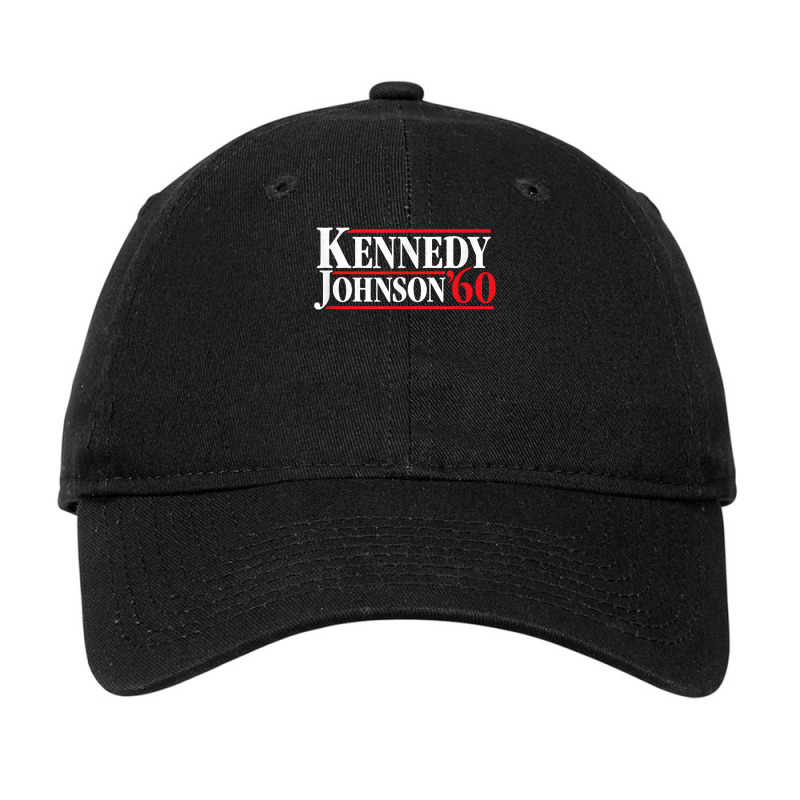 Kennedy Johnson 1960 Retro Campaign Shirt T Shirt Adjustable Cap by paisleafuscaldo | Artistshot