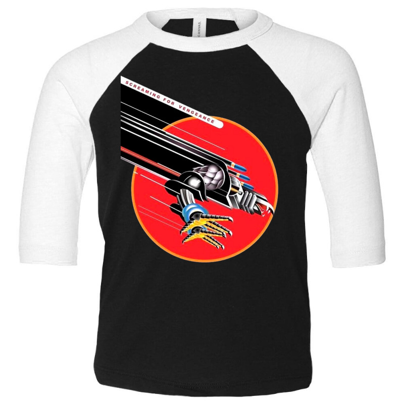 Robo-judas-priest Cross Toddler 3/4 Sleeve Tee by Pistol X | Artistshot