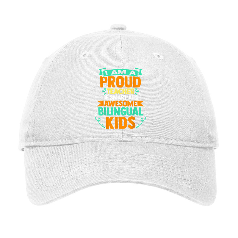 Proud School Teacher Bilingual Kids T Shirt Adjustable Cap by roussoevjaapg6u | Artistshot