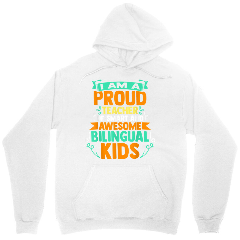 Proud School Teacher Bilingual Kids T Shirt Unisex Hoodie by roussoevjaapg6u | Artistshot