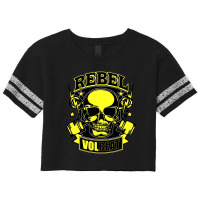 Volbeat Rebel Scorecard Crop Tee | Artistshot